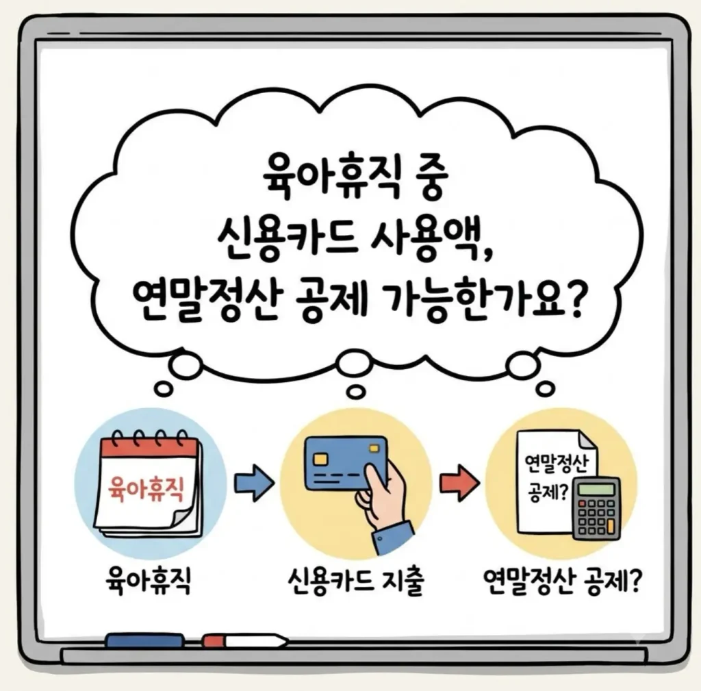 육아휴직-기간에-쓴-신용카드-금액