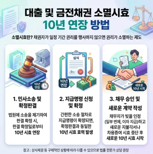 빌려준-돈-소멸시효-10년-연장