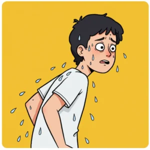 뒤-머리에서-땀이-많이-나는-증상