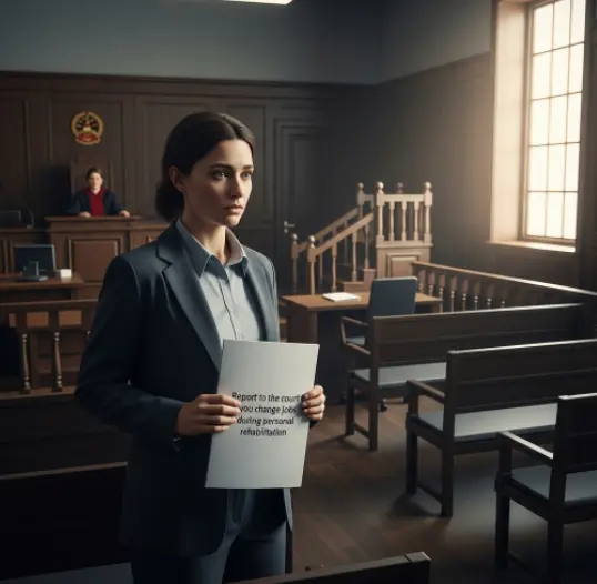 개인회생 중 이직 법원에 신고