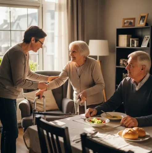 실업급여 받는 중 부모님 간병 구직활동 면제-1