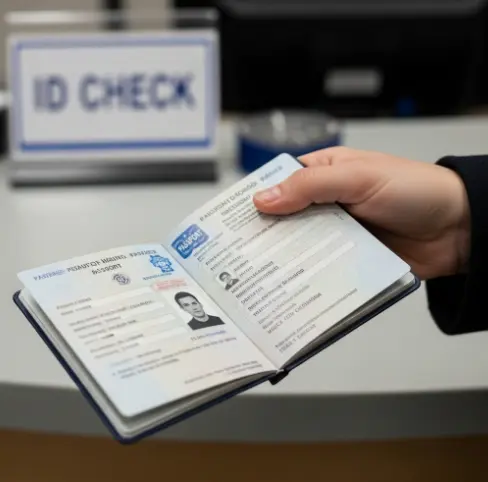 제주도 갈 때 신분증 두고 왔는데 여권으로 대체-1