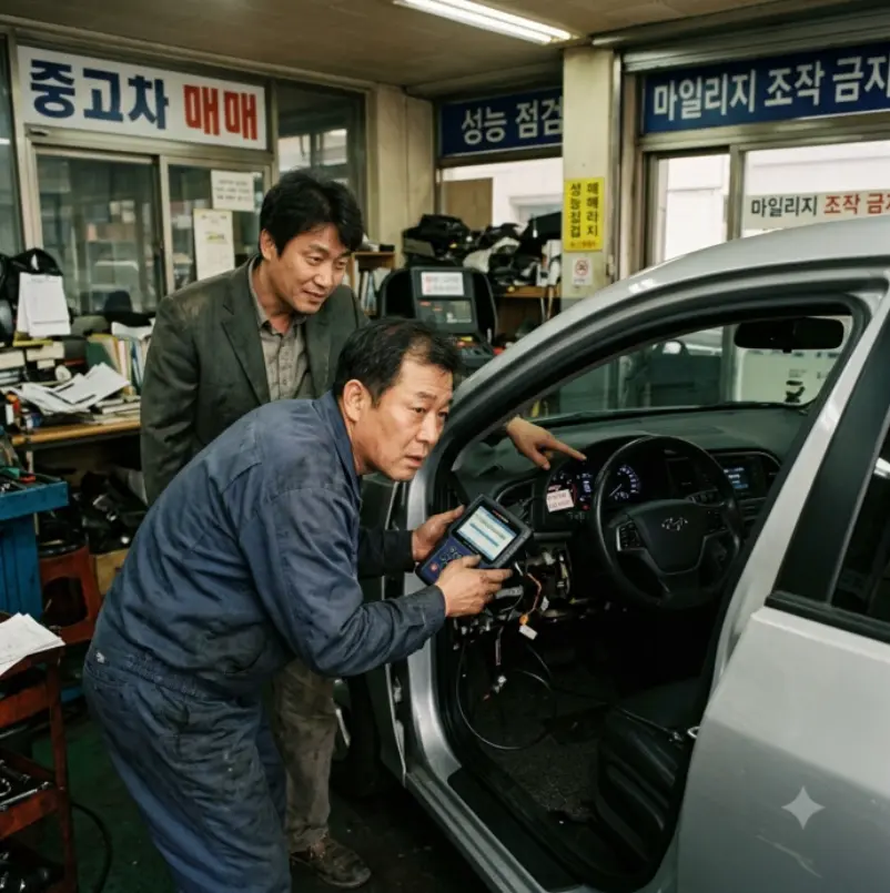 중고차-주행거리-조작-사기