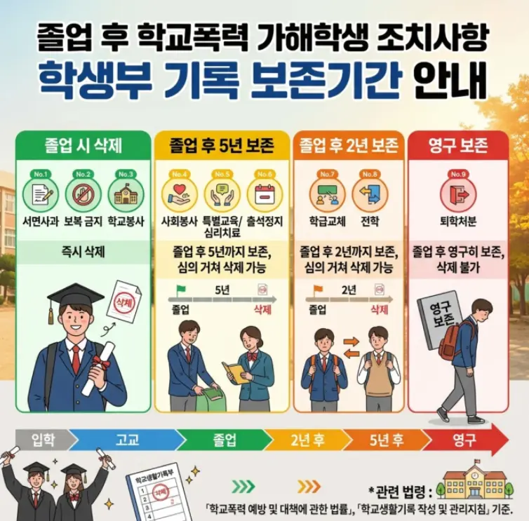 학교폭력-생기부-기록-졸업-후-보존-기간