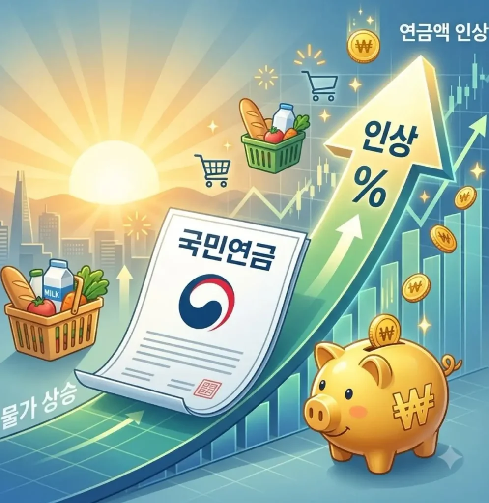 국민연금-물가상승률-인상