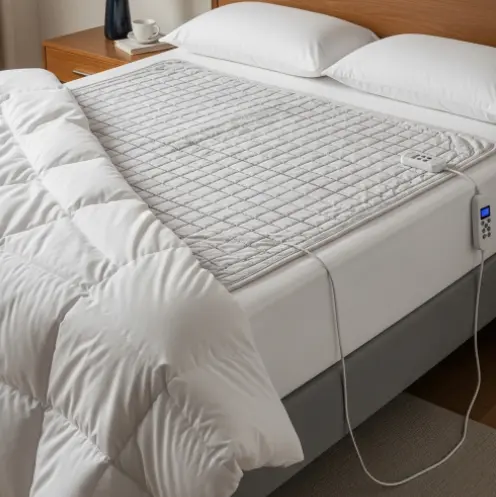 전기장판-침대-매트리스-위에-사용